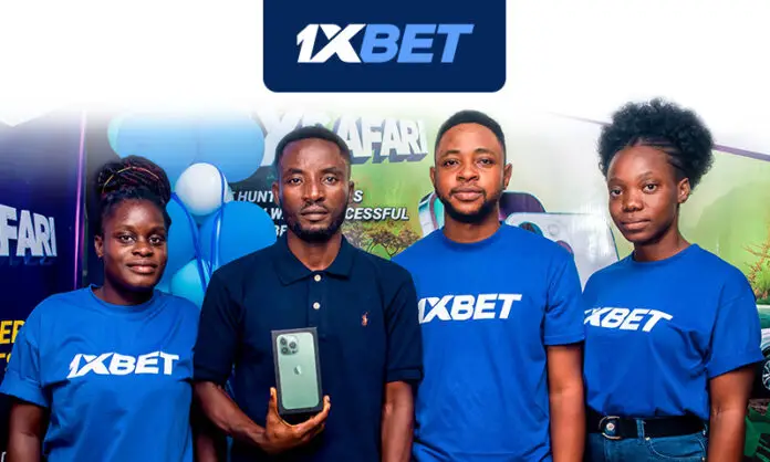 Winners from Ghana receive prizes in the 1xBet 1xSafari promo