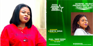 Ghana National Gospel Music Awards: Sista Ginna Nominated For Gospel Promoter Of The Year