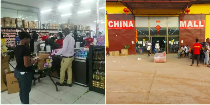 China Mall reportedly pays workers 580ghc monthly
