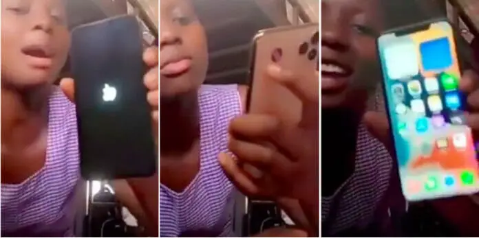 SHS student gets brand-new iPhone 11 and power bank from boyfriend
