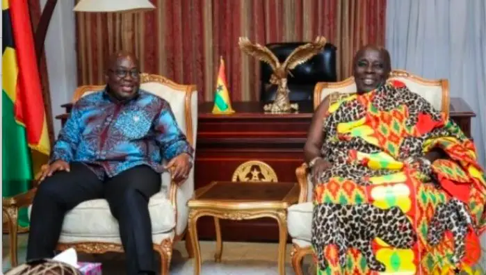 Ghanaians who insult Akufo Addo are villagers and witches – Okyenhene speaks