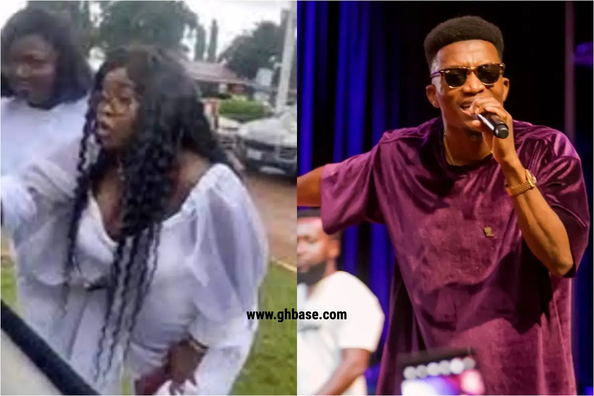 Kofi is that you, oh, I’m dying- Fante Lady almost collapses after seeing Kofi Kinaata for the 1st time » PagzSix•com™
