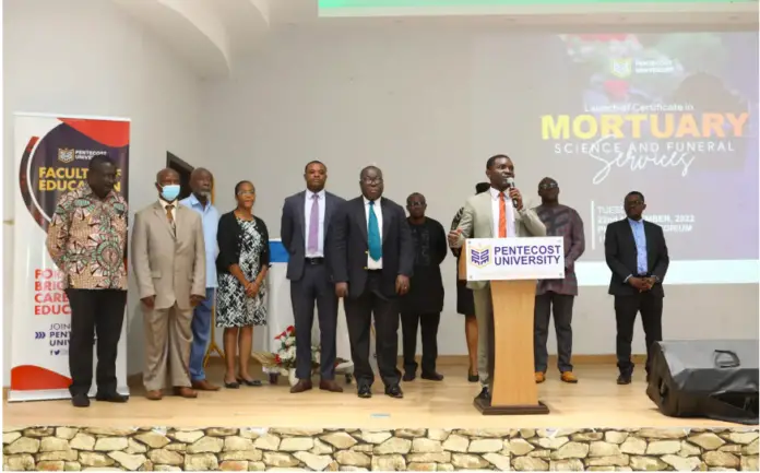 Ghana's Pentecost University Launches Course in Mortuary Science & Funeral Services