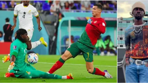 'They've rob us' - Black Sherif, Joselyn Dumas and others react to Portugal’s victory