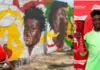 Mohammed Kudus honoured with graffiti painting