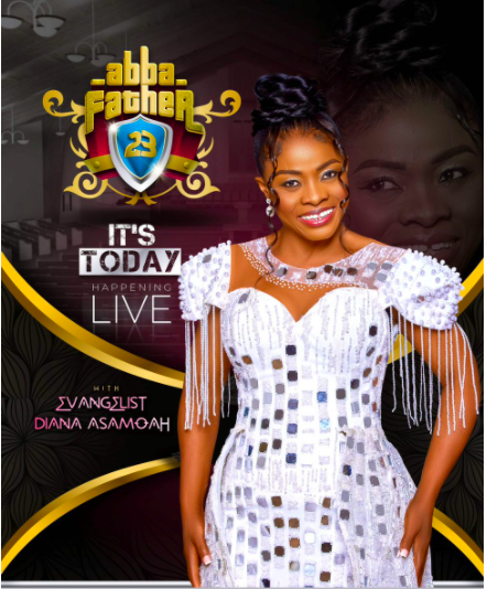 Diana Asamoah’s AbbaFather concert is today in Kumasi 