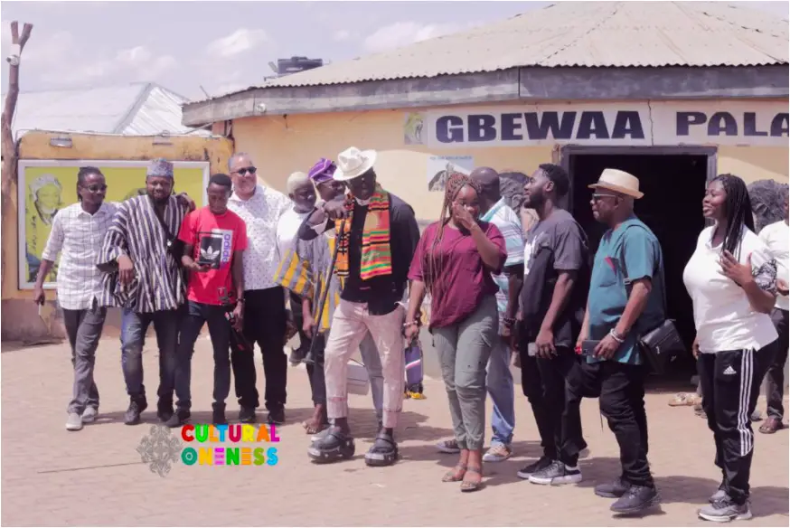 The Taste Of Afrika crew visit Gbewaa Palace ahead of Cultural Oneness Festival Launch in Tamale