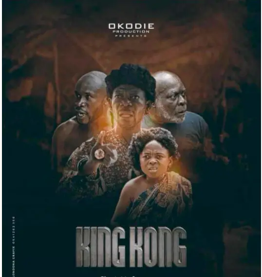 Okodie Productions features Agya Koo and Dr. Likee in 'King Kong' movie