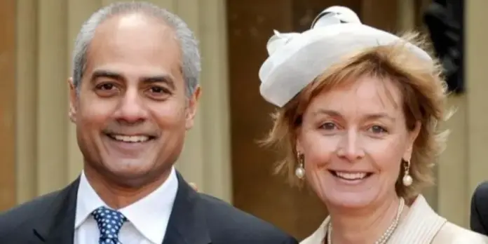 Who is George Alagiah wife, Frances Robathan?