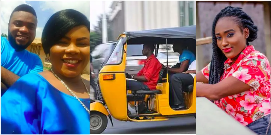 Gospel musician Anita Afriyie reportedly dumps husband after traveling abroad; husband now a Pragia driver - Ruthy reveals